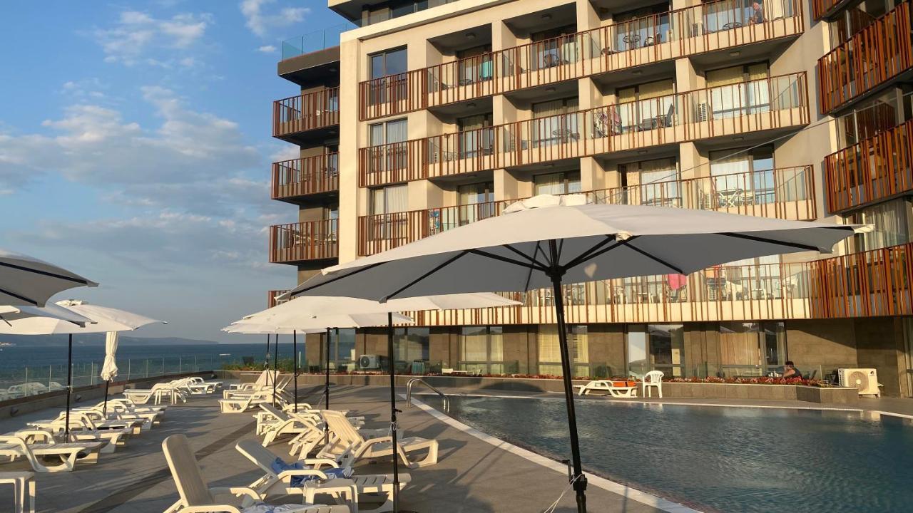 Paradiso B 208 Private Sea View Studio Nessebar Buitenkant foto